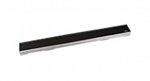 HL 0531SG/28 Решётка с ударопрочным стеклом Чёрная для душевого лотка HL 531.0/28 (L = 480 мм, глубина 28 мм).